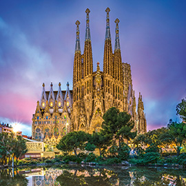 Puzzle 500 Sagrada Familia, Barcelona