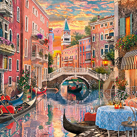 Puzzle 6000 Venice evening sunset