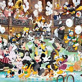 Puzzle 1000 Mickey oslava