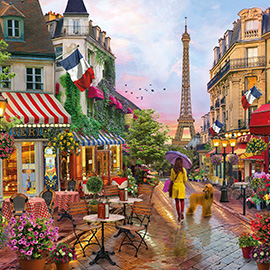 Puzzle 1000 Flowers in Paris