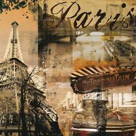 Puzzle 1000 Nostalgická Paříž 