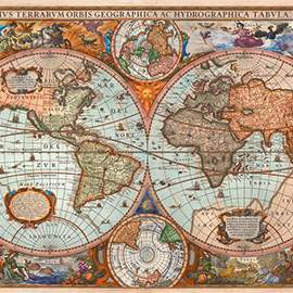 Puzzle 3000 Ancient World Map