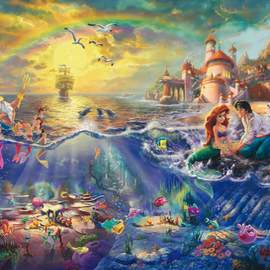 Puzzle 1000 Disney The Little Mermaid, Ariel